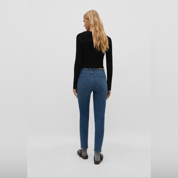 Stradivarius 1465 SLIM-FIT MOM JEANS - Picture 2 of 7